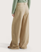 Pantalone bull di cotone con pence -  | Seventy Venezia