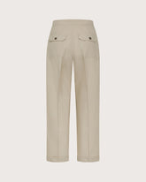 Pantalone gamba dritta in popeline stretch -  | Seventy Venezia