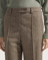 Straight leg weave pants -  | Seventy Venezia