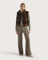 Straight leg weave pants -  | Seventy Venezia