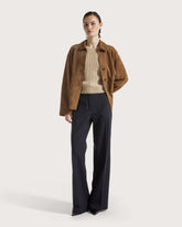 Pantalone lungo a gamba dritta in misto lana -  | Seventy Venezia