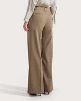 Long straight-leg trousers in lightweight flannel      -  | Seventy Venezia