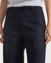Straight-leg lightweight flannel trousers        -  | Seventy Venezia