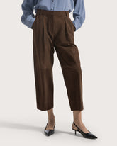 Pantalone carrot scamosciato -  | Seventy Venezia