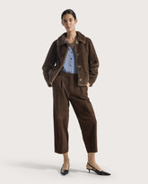 Pantalone carrot scamosciato -  | Seventy Venezia