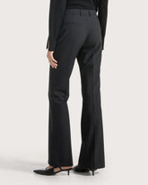 Long straight-leg pants in cool wool -  | Seventy Venezia