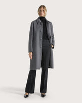Long straight-leg pants in cool wool -  | Seventy Venezia