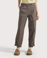 Pantalone in pied de poule con tasca -  | Seventy Venezia