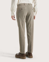 One-dart pants in diagonal velvet -  | Seventy Venezia