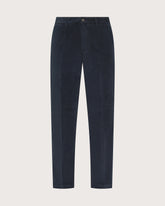 One-dart pants in diagonal velvet -  | Seventy Venezia