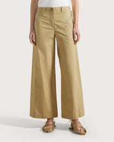 Pantalone carrot in popeline stretch -  | Seventy Venezia