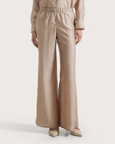 Pantalone lungo elasticato e reversibile bicolor -  | Seventy Venezia