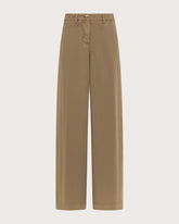 Pantalone ampio in tela tencel. -  | Seventy Venezia