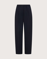 Pantalone carrot alla caviglia elasticato in fresco di lana stretch -  | Seventy Venezia