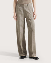 Pantalone lungo in misto lino. -  | Seventy Venezia