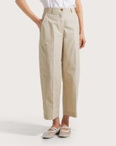 Pantaloni carrot in popeline. -  | Seventy Venezia