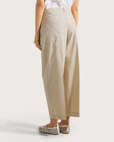Pantaloni carrot in popeline. -  | Seventy Venezia