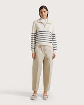 Pantaloni carrot in popeline. -  | Seventy Venezia