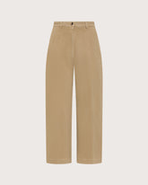 Pantalone in bull di cotone gamba ampia -  | Seventy Venezia
