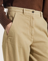Pantalone in bull di cotone gamba ampia -  | Seventy Venezia