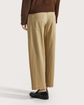 Pantalone in bull di cotone gamba ampia -  | Seventy Venezia
