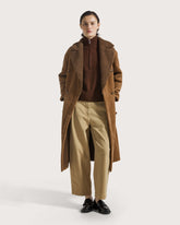 Pantalone in bull di cotone gamba ampia -  | Seventy Venezia