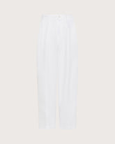 Pantaloni carrot in cotone lino -  | Seventy Venezia