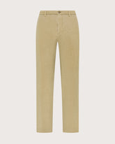 Pantalone con elastico dietro in misto lino tinto capo -  | Seventy Venezia