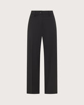 Straight-leg trousers in wool blend gabardine      -  | Seventy Venezia