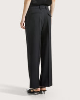 Straight-leg trousers in wool blend gabardine      -  | Seventy Venezia