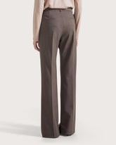 Straight-leg gabardine trousers         -  | Seventy Venezia