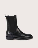 Stivaletto nero in pelle -  | Seventy Venezia