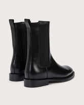 Stivaletto nero in pelle -  | Seventy Venezia