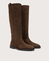 Stivale alto in camoscio -  | Seventy Venezia