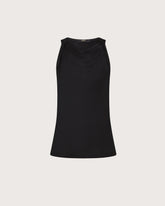 Top nero in raso -  | Seventy Venezia