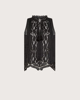 Embroidered ramie sleeveless top. -  | Seventy Venezia